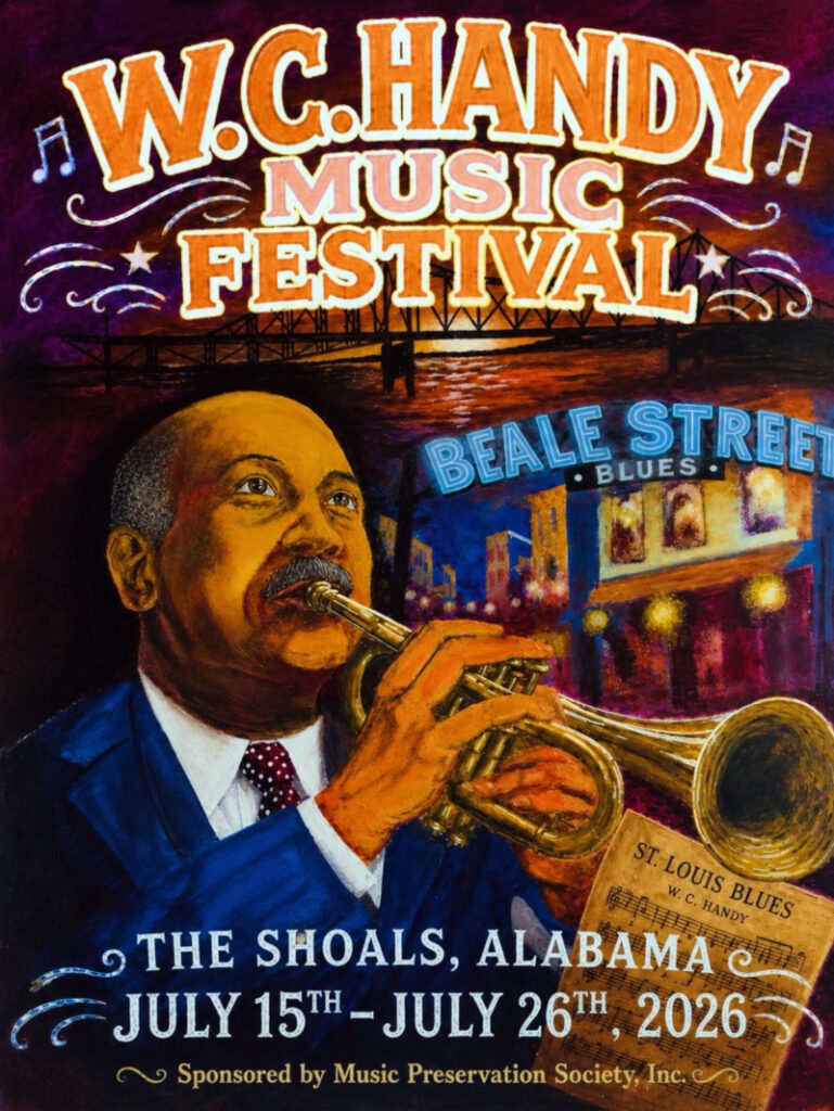 2026 W.C. Handy Festival Poster