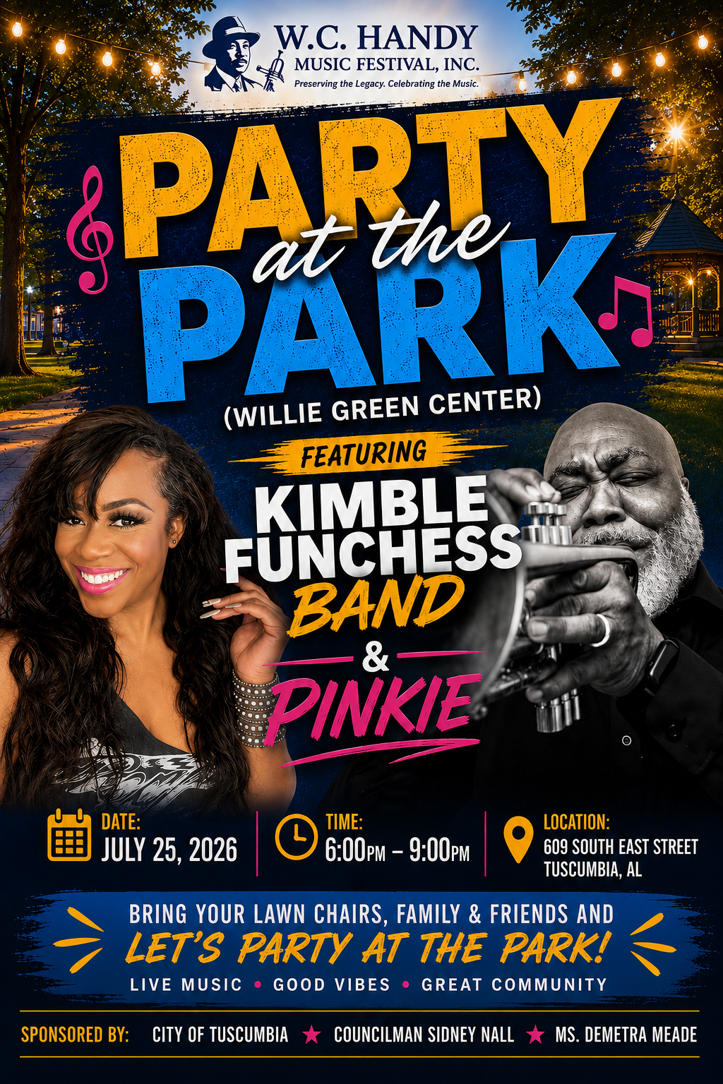 PARTY AT THE PARK (WILLIE GREEN CENTER)